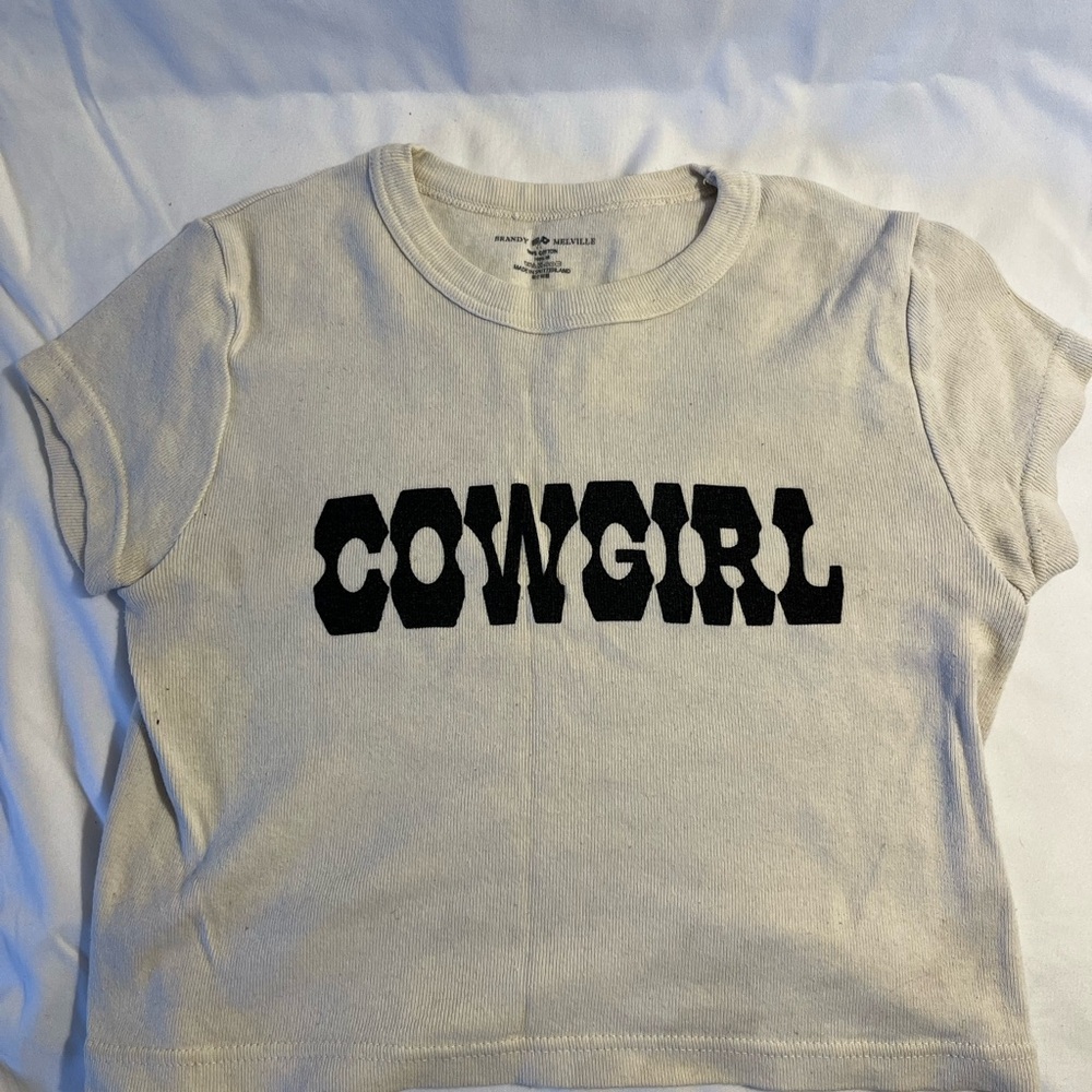 Brandy Melville Cowgirl t shirt